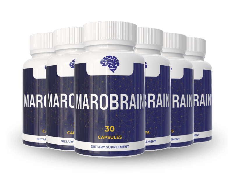 Marobrain 6-bottle kit, official product photo
